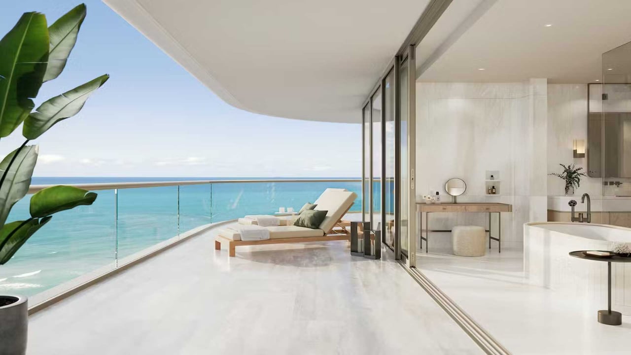 The Perigon balcony ocean view