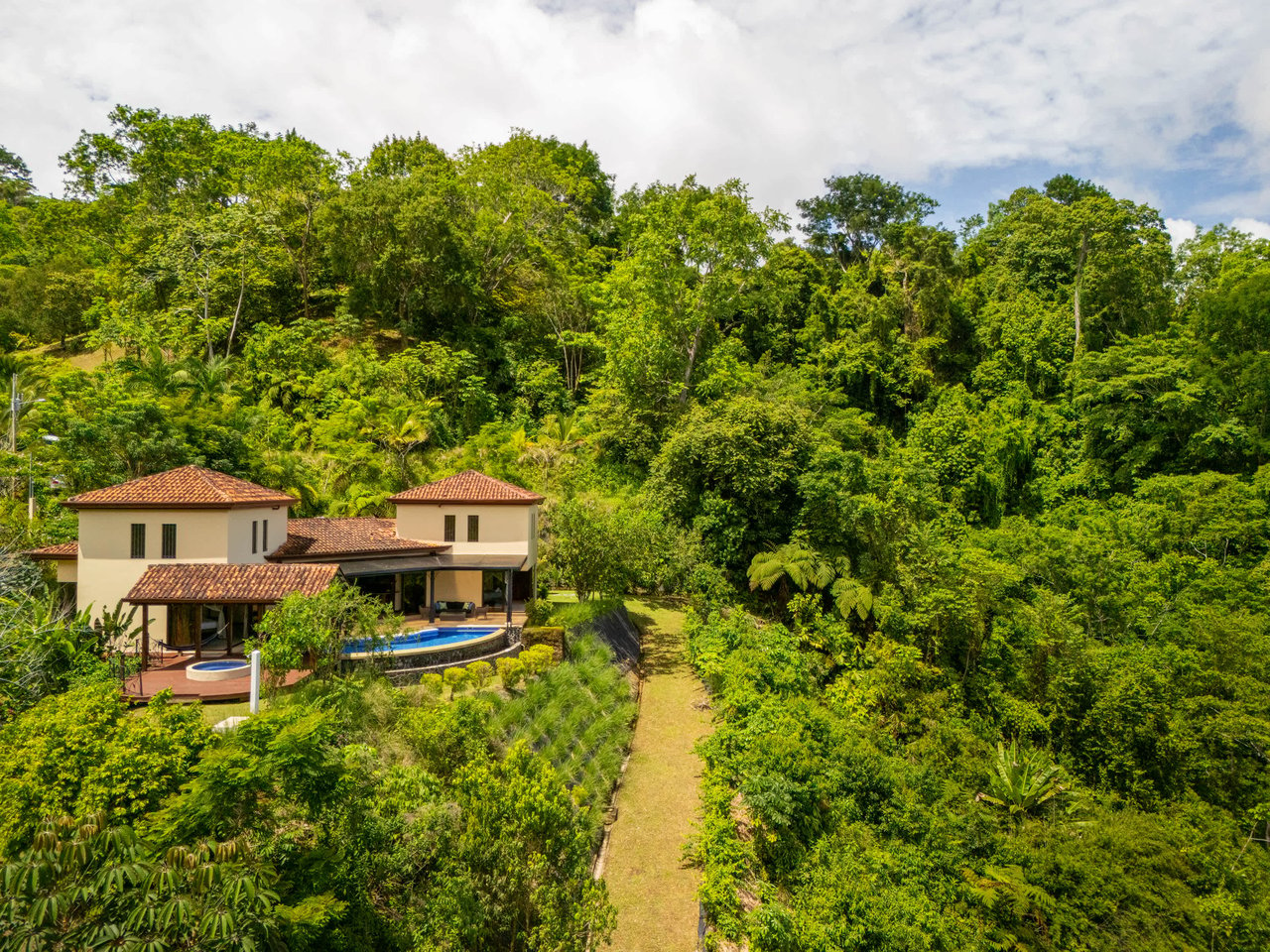 Multi-Home Luxury Estate, With Jungle, Mountain And Ocean Views, Private Waterfalls And Orchards On 71 Acres In Gated Community!