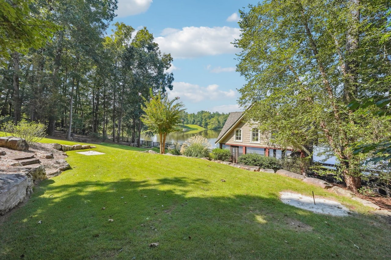 Quiet Listing: Elegant Lakefront Estate on 3 Acres in Alpharetta Georgia - Serene Views & Modern Luxuries Await