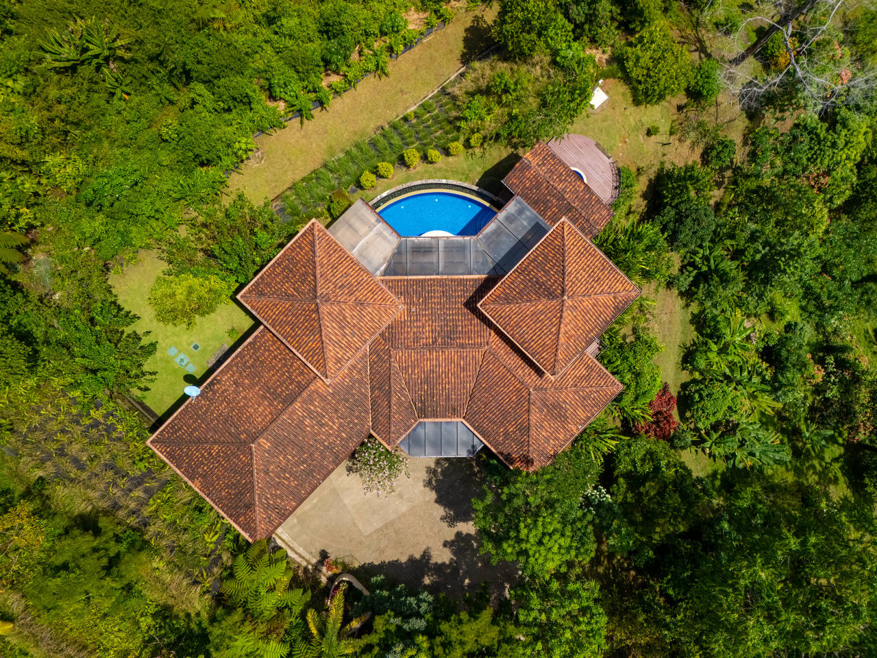 Multi-Home Luxury Estate, With Jungle, Mountain And Ocean Views, Private Waterfalls And Orchards On 71 Acres In Gated Community!