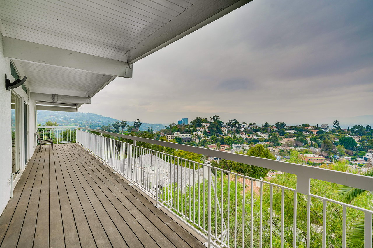 Mid Century with Potential in Lovely Lake Hollywood