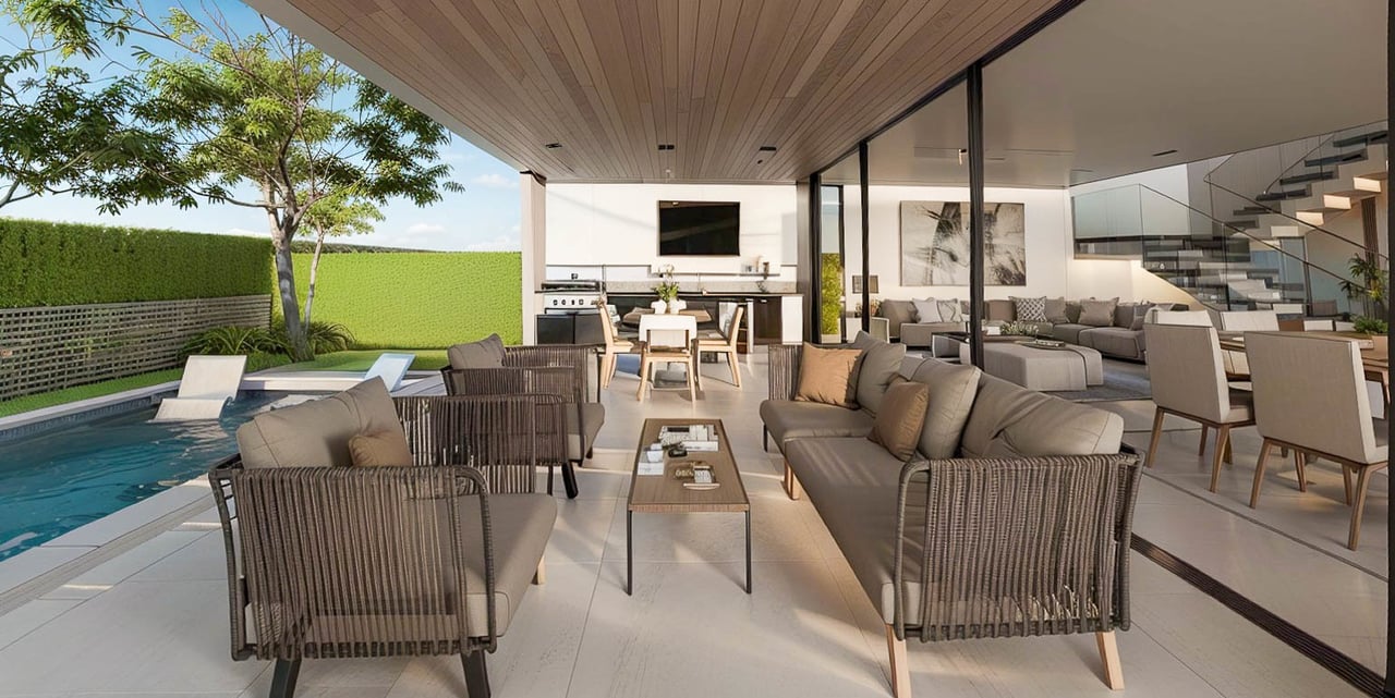 Contemporary Golf Course Residence, Santa Ana, San Jose
