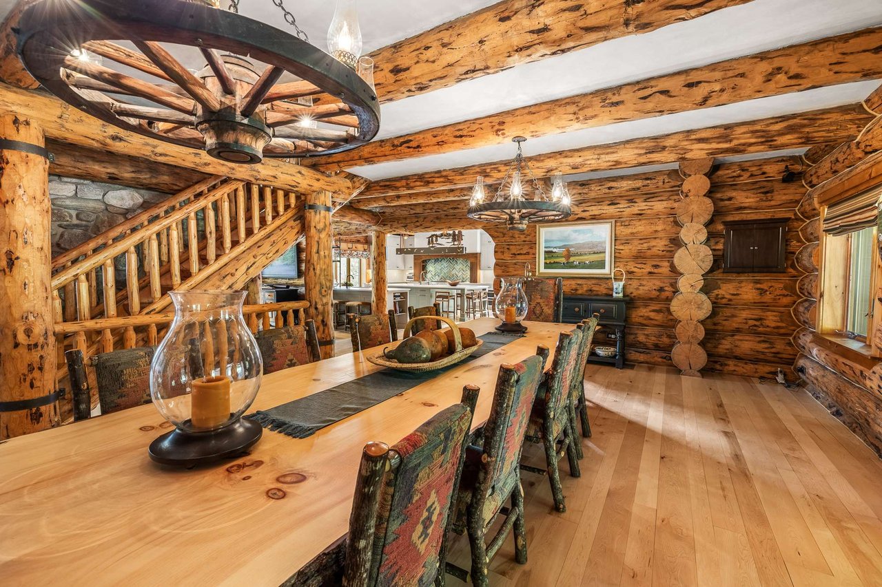 Exclusive Mountain Log Home