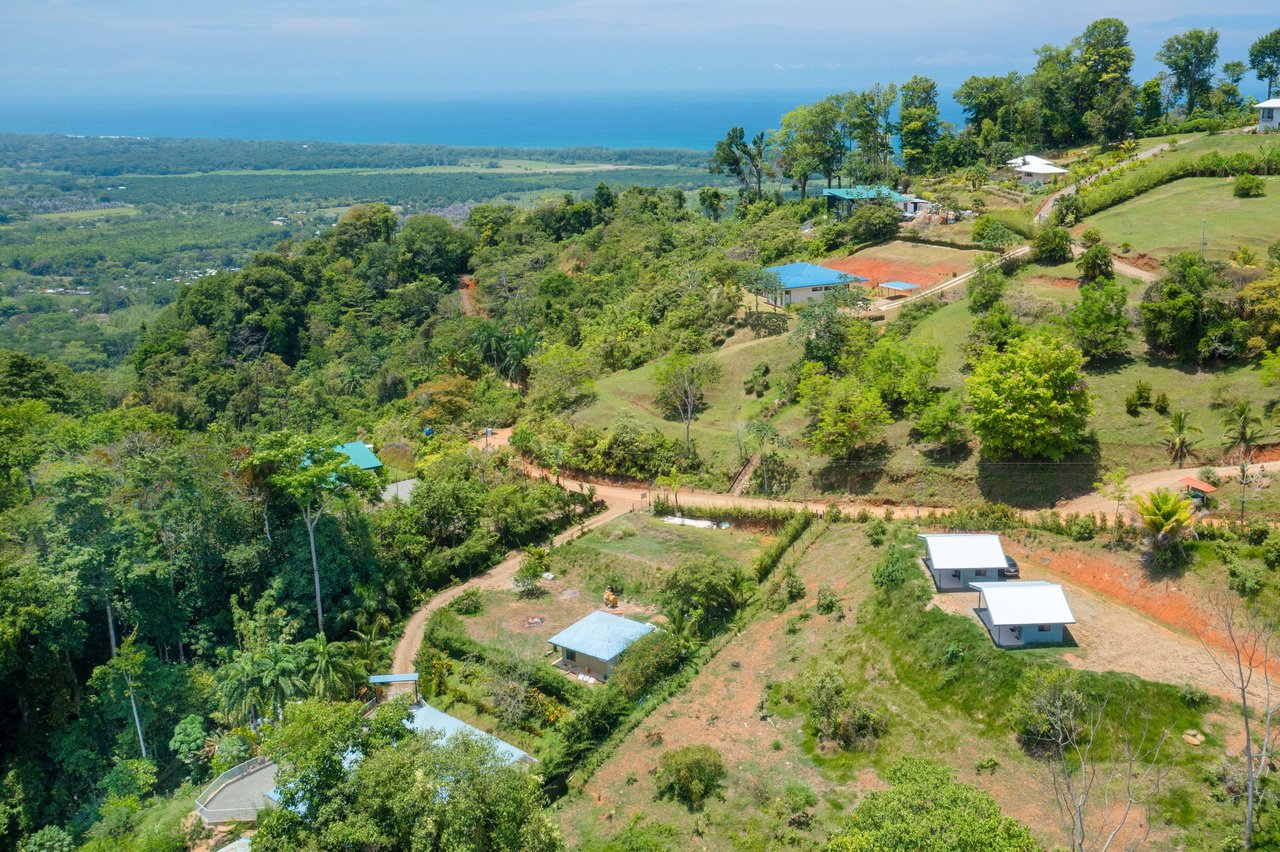 Hills of Portalon Cabinas and waterfall