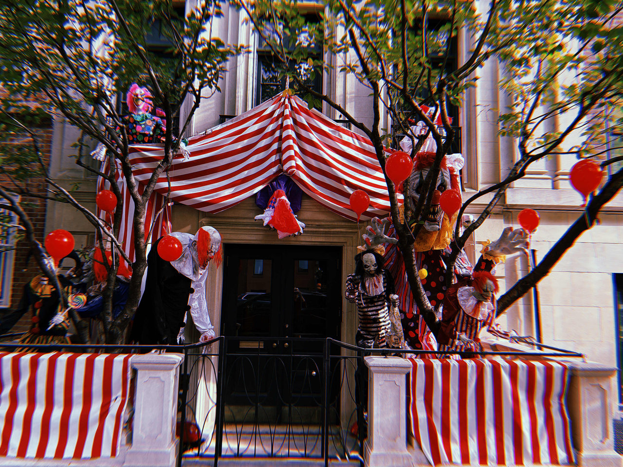 A Spooky Self-Guided Walking Tour of Halloween Houses on UES