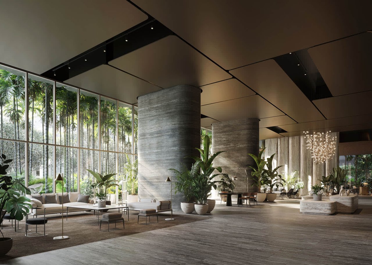 lobby Ultra Luxury Living International Real Estate Miami Chicago