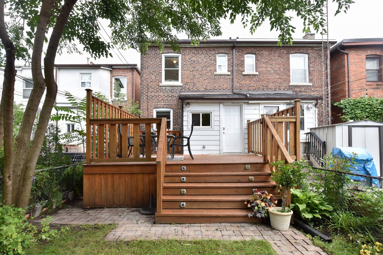 Semi-detached home in Bloor West Village