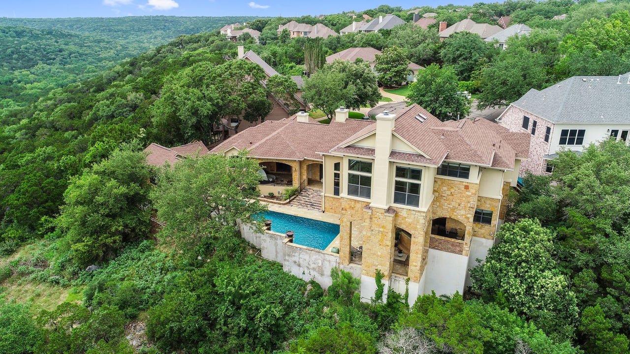 Custom home in Jester Estates with Big Views - Cornerstone Architects