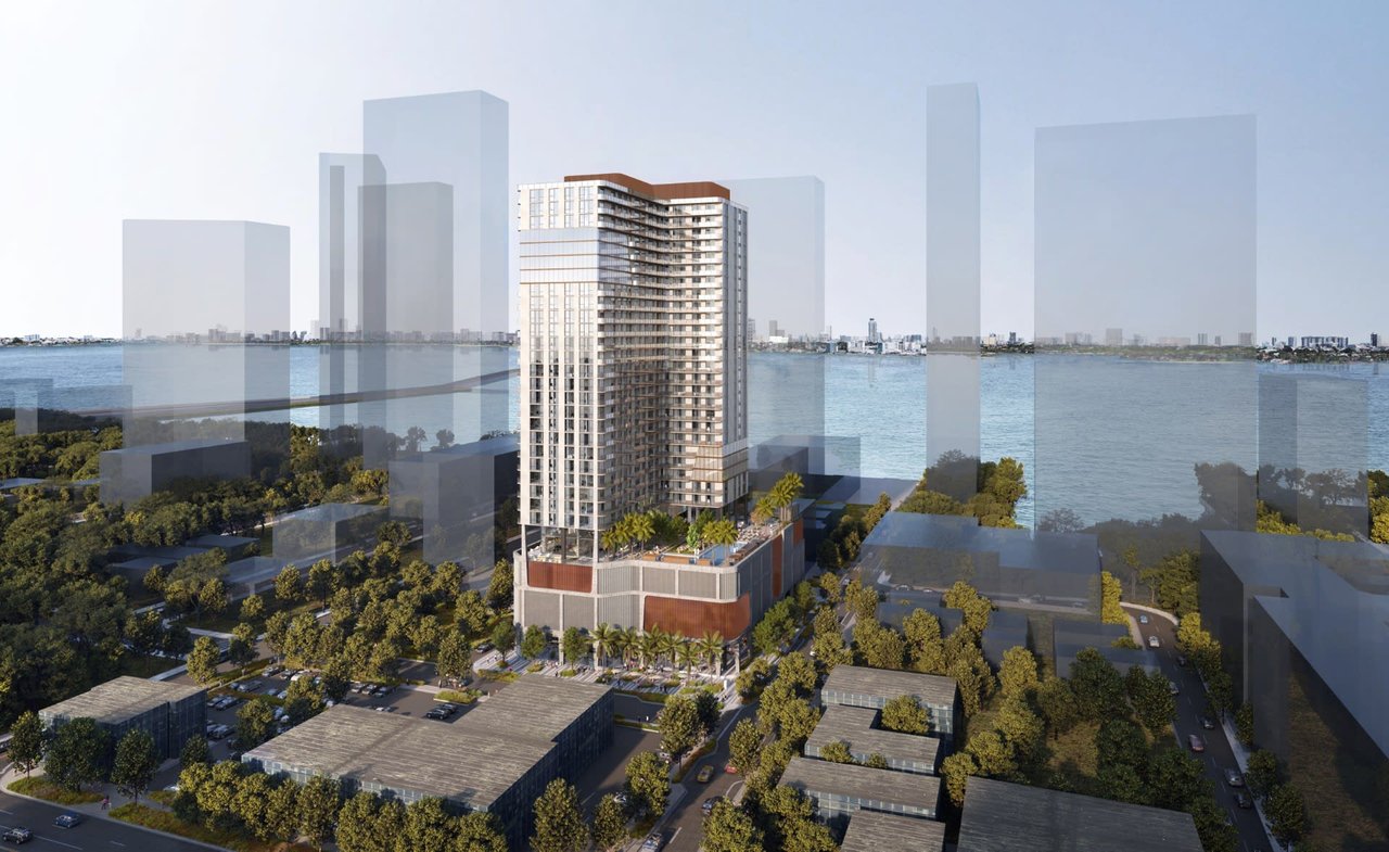 JUNE 2024 - Plans Submitted for Two Cranes at Edgewater Site for Planned 38-Story Tower