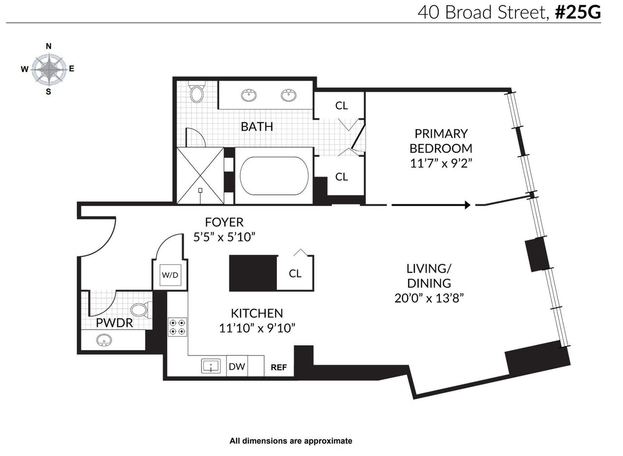 40 Broad Street, Apt 25-G
