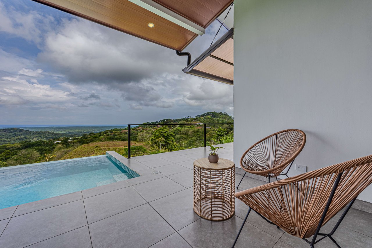 Chontales New Villa with Panoramic Ocean and Mountains Views 