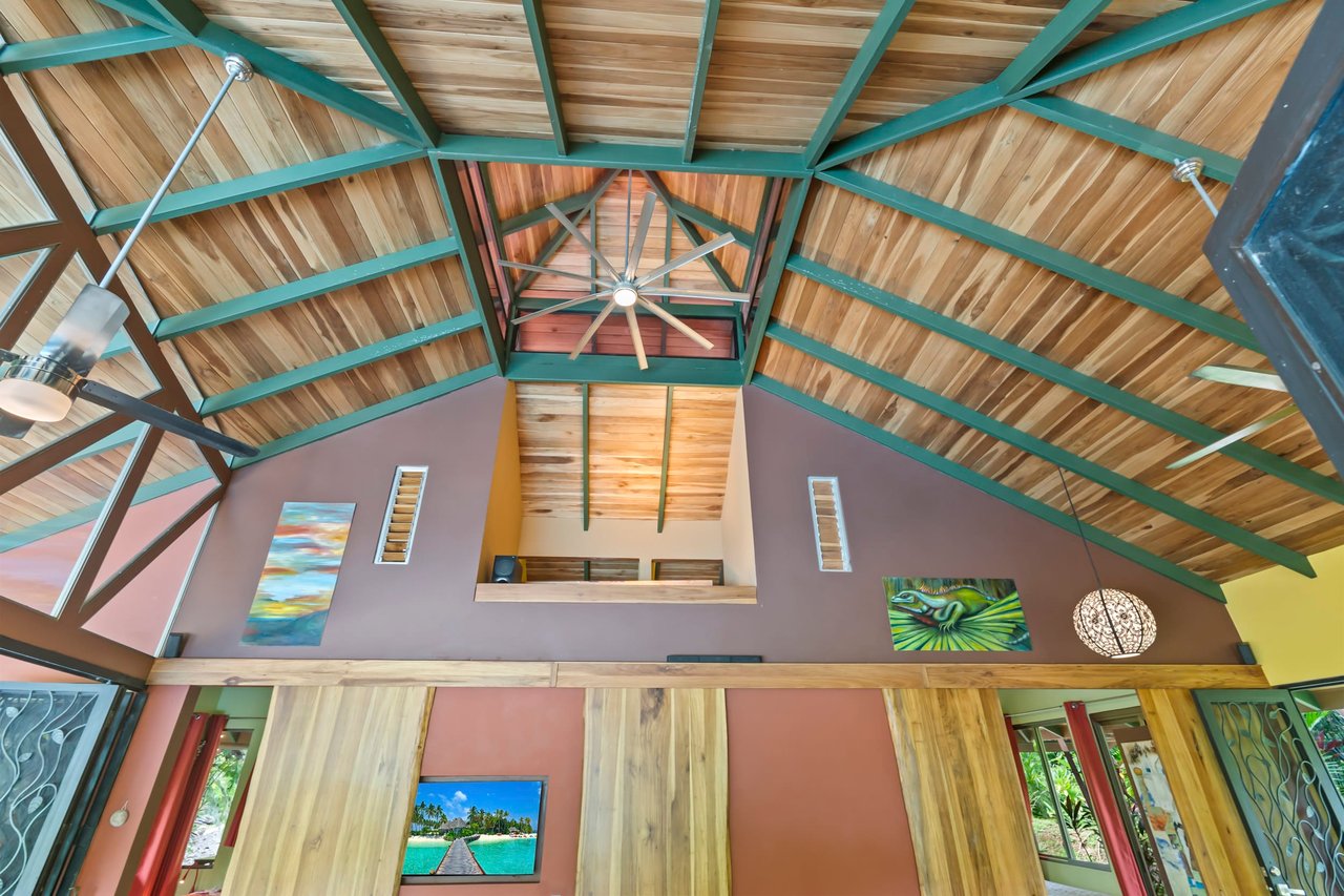 Casa Loro Verde,  Rainforest Jungle Retreat Home on 5.24 Acres in Portalon!