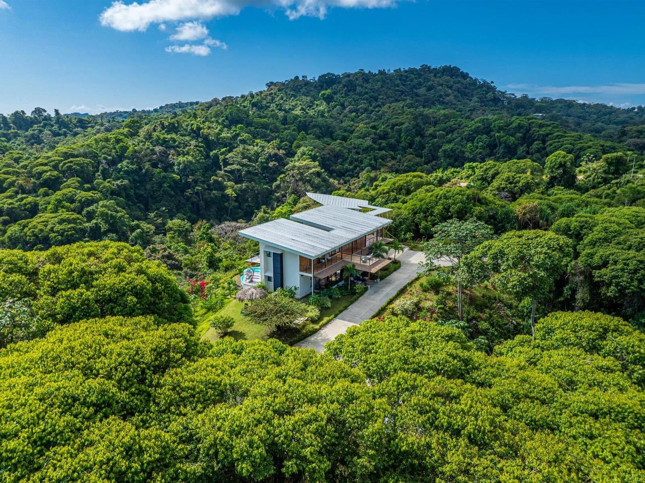Modern Mountain View Estate, Manuel Antonio, Puntarenas