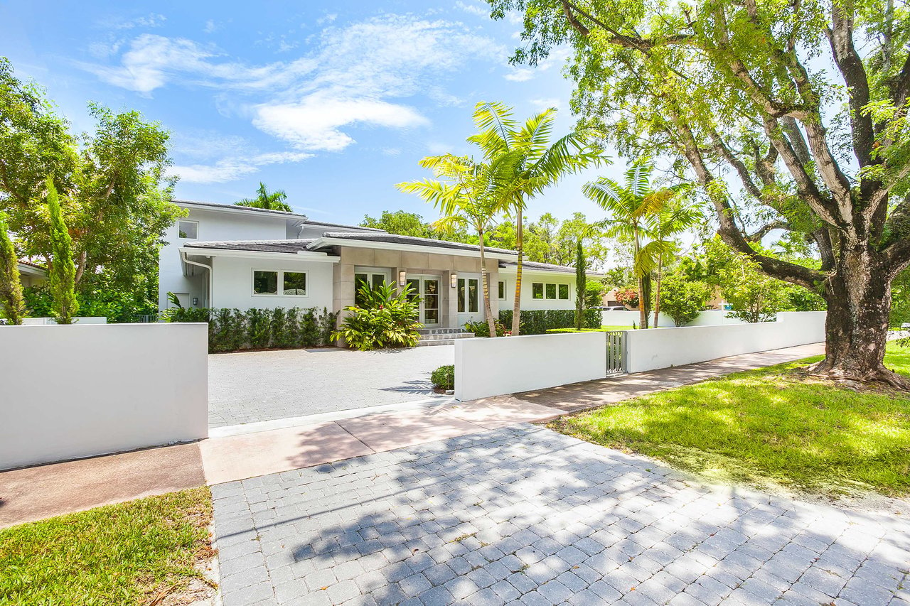 NEWLY BUILT 2-STORY CORAL GABLES POOL HOME