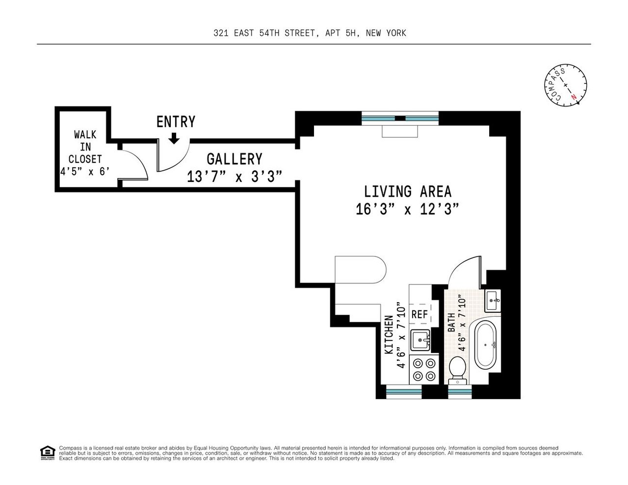 321 East 54th Street Unit: 5H