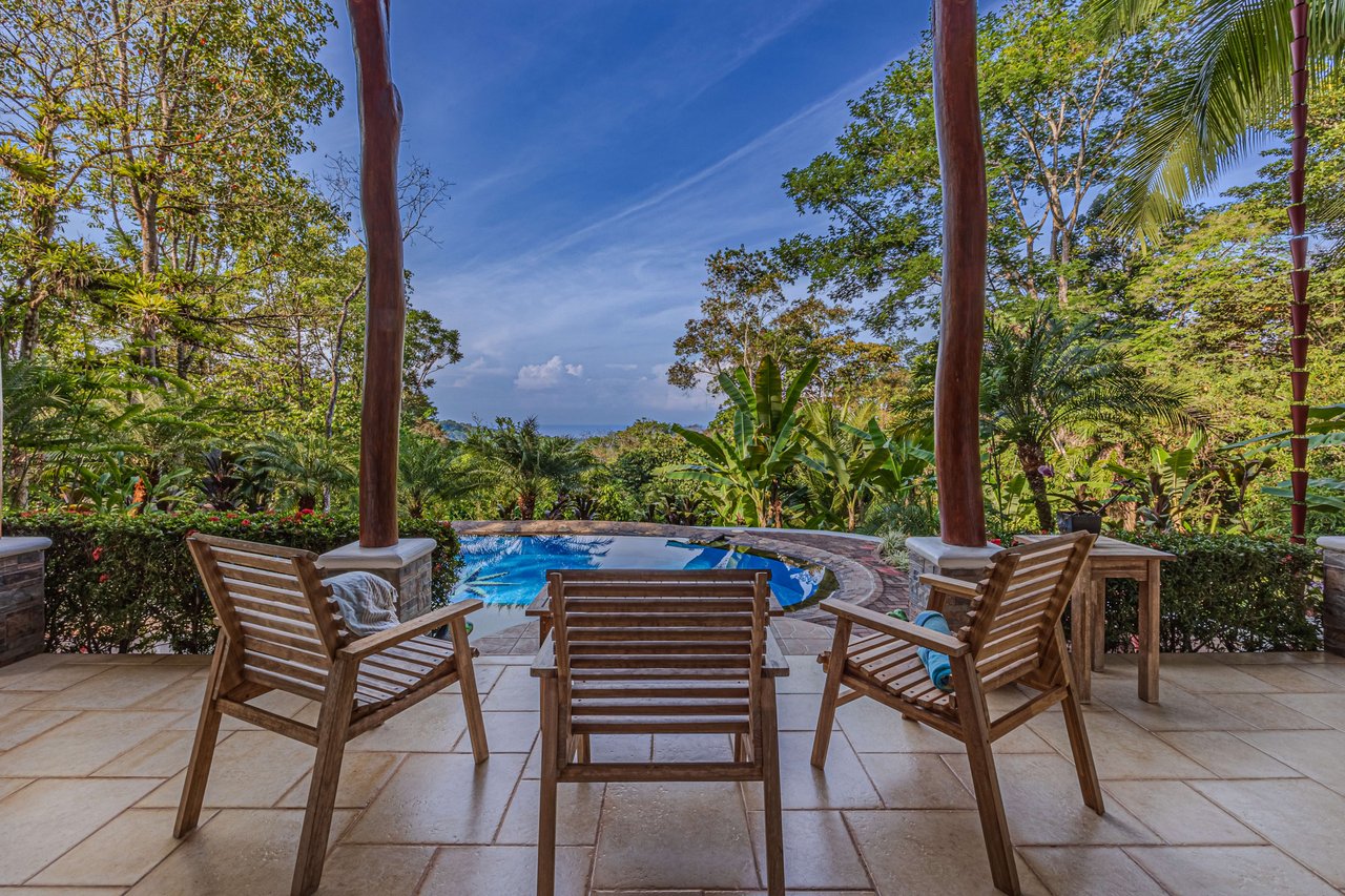Completely Private Ocean View Mediterranean Home on 2 Acres