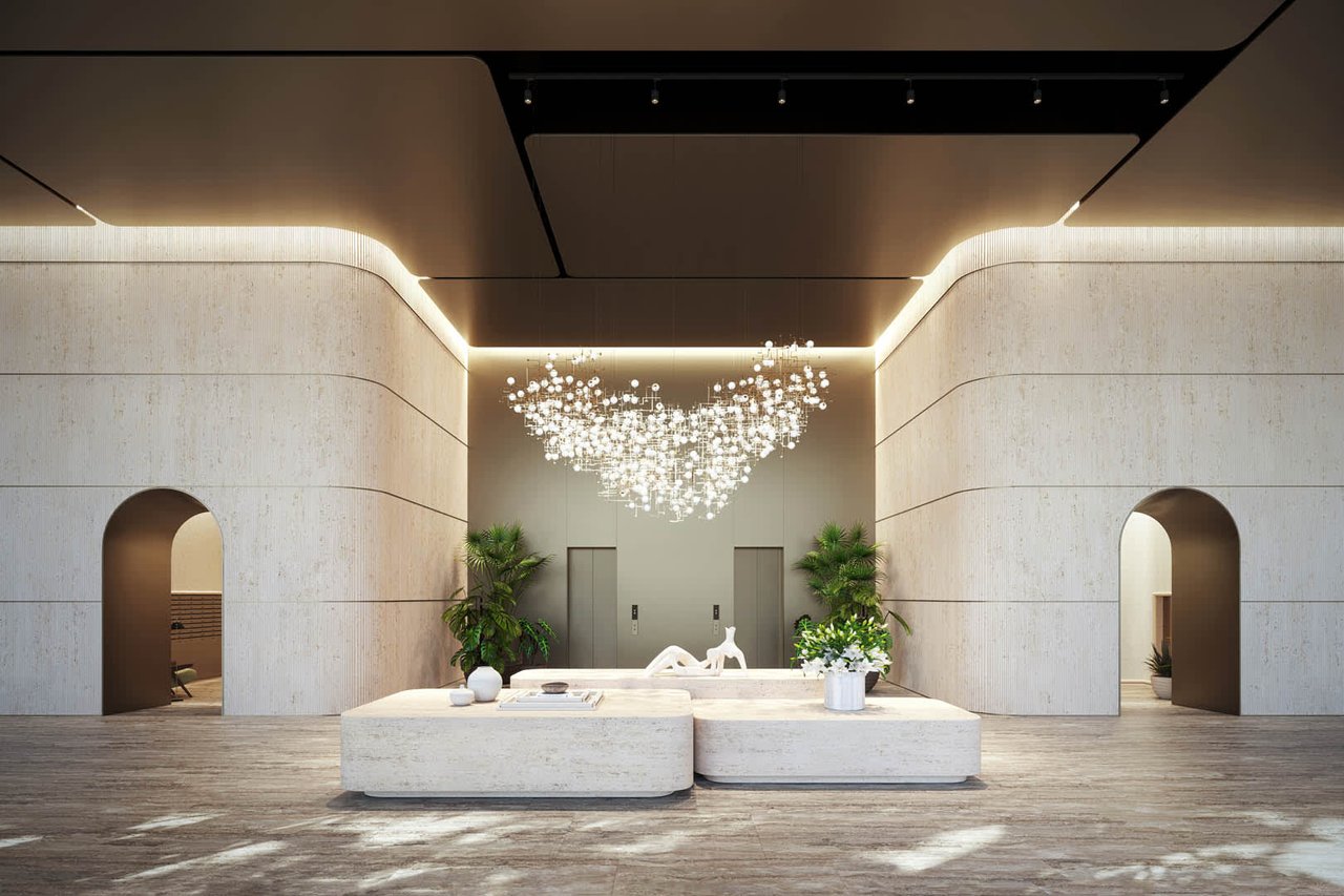 contemporary lobby brickell, Ultra Luxury Living International Real Estate Miami Chicago