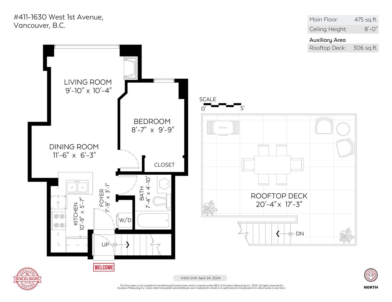 411-1630 W 1st Avenue, Vancouver
