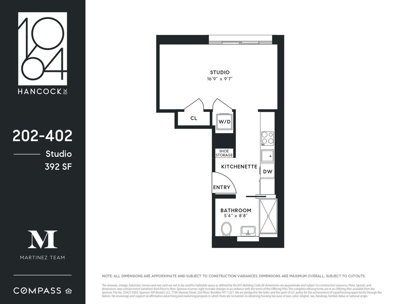1064 Hancock Street, Unit 402