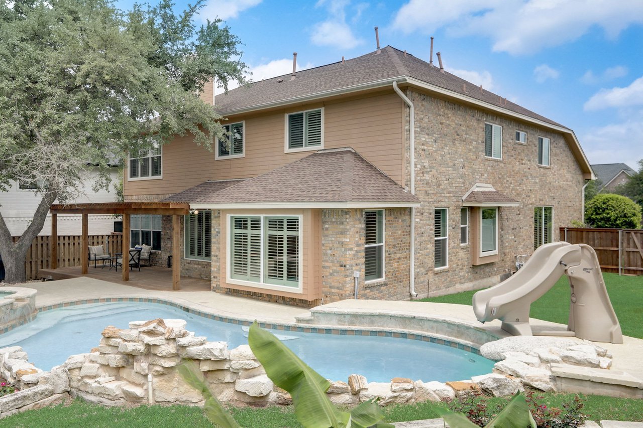 Captivating Cul-de-Sac Home in River Place with Upgrades & Sparkling Pool/Spa!