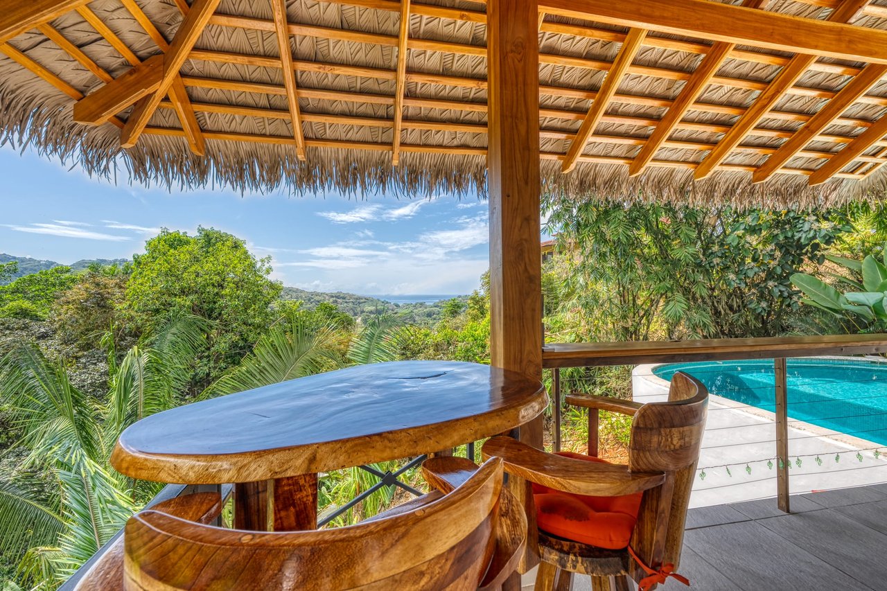 Ocean + Jungle Views at Canto de Mar Dominicalito