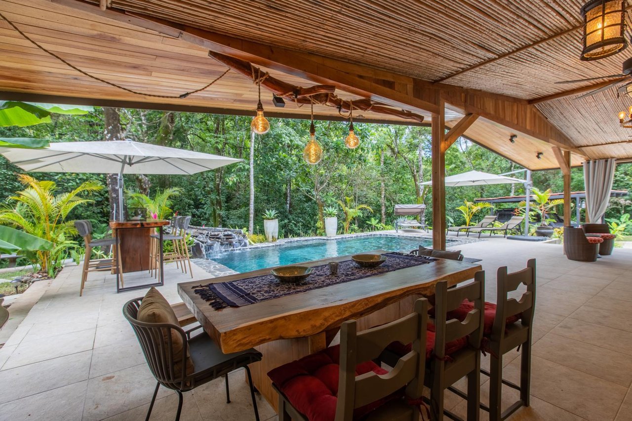 Private Riverfront Jungle Retreat, Nosara, Guanacaste