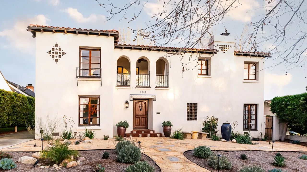 Glendale 1920s Mediterranean-Style Home Of Retired College President Seeks $2.9M