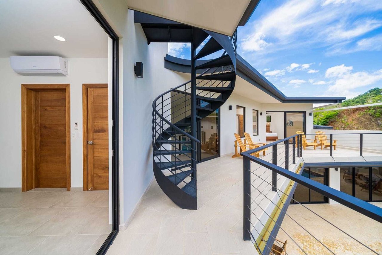 Modern Coastal Ocean View Villa, Flamingo, Guanacaste