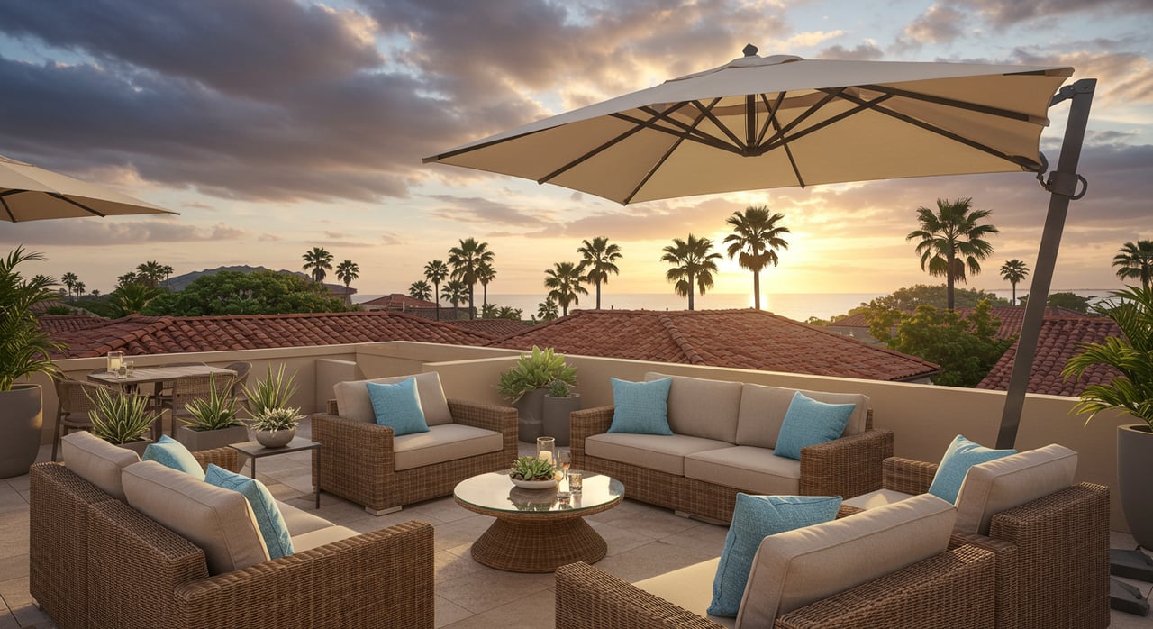 Encinitas Townhouse with Private Rooftop Deck