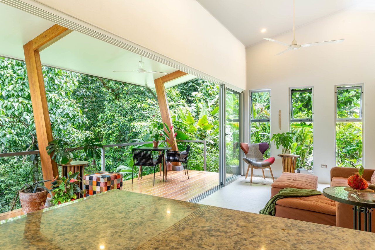 Modern 2 BR Home with Beautiful WATERFALL and River