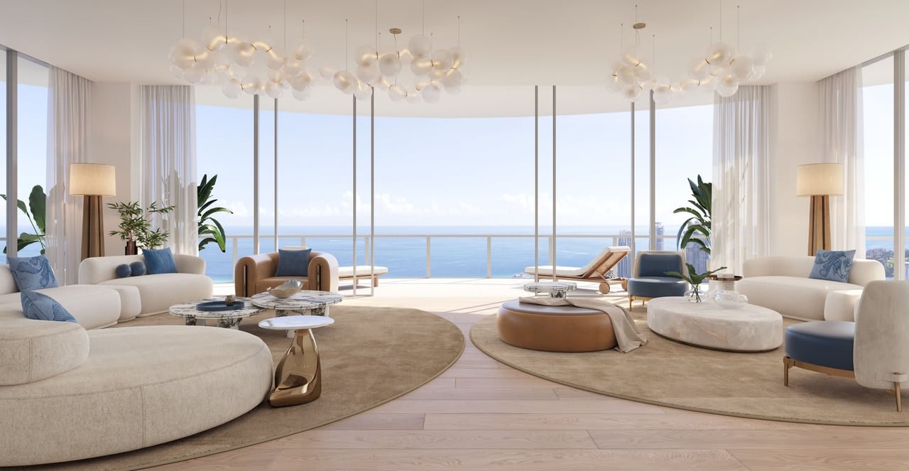 September 2024 | The Two Most Expensive Penthouses in Miami Beach Unveiled at Five Park, Priced at $19 Million and $20 Million”