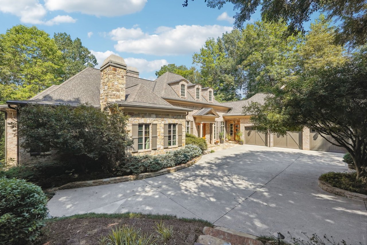 Quiet Listing: Elegant Lakefront Estate on 3 Acres in Alpharetta Georgia - Serene Views & Modern Luxuries Await