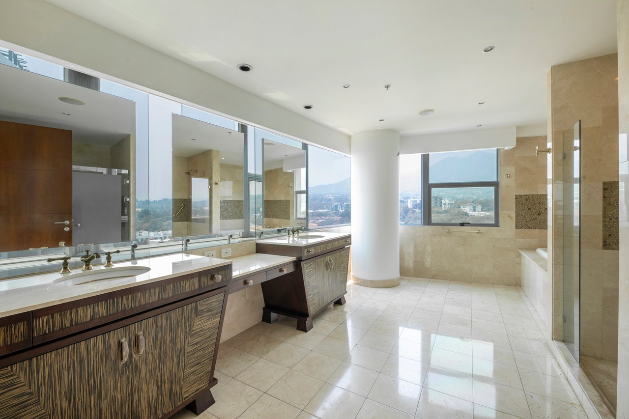 Panoramic View Marble Residence, Escazu, San Jose