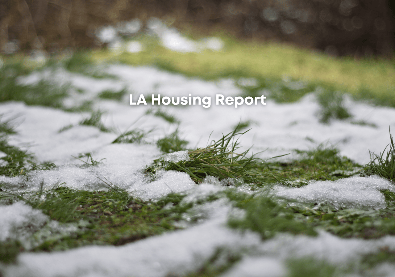 Los Angeles Housing Market: Housing Starting to Flex