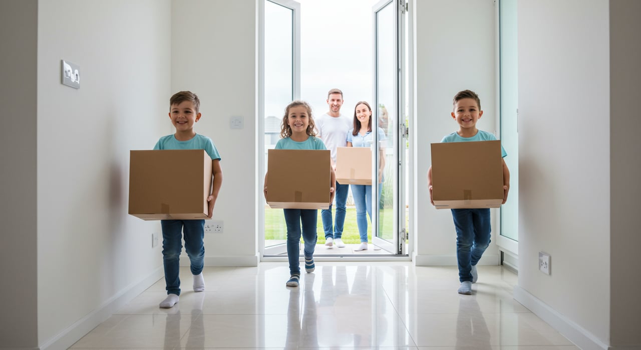 How to Help Your Kids Adjust to a New Home
