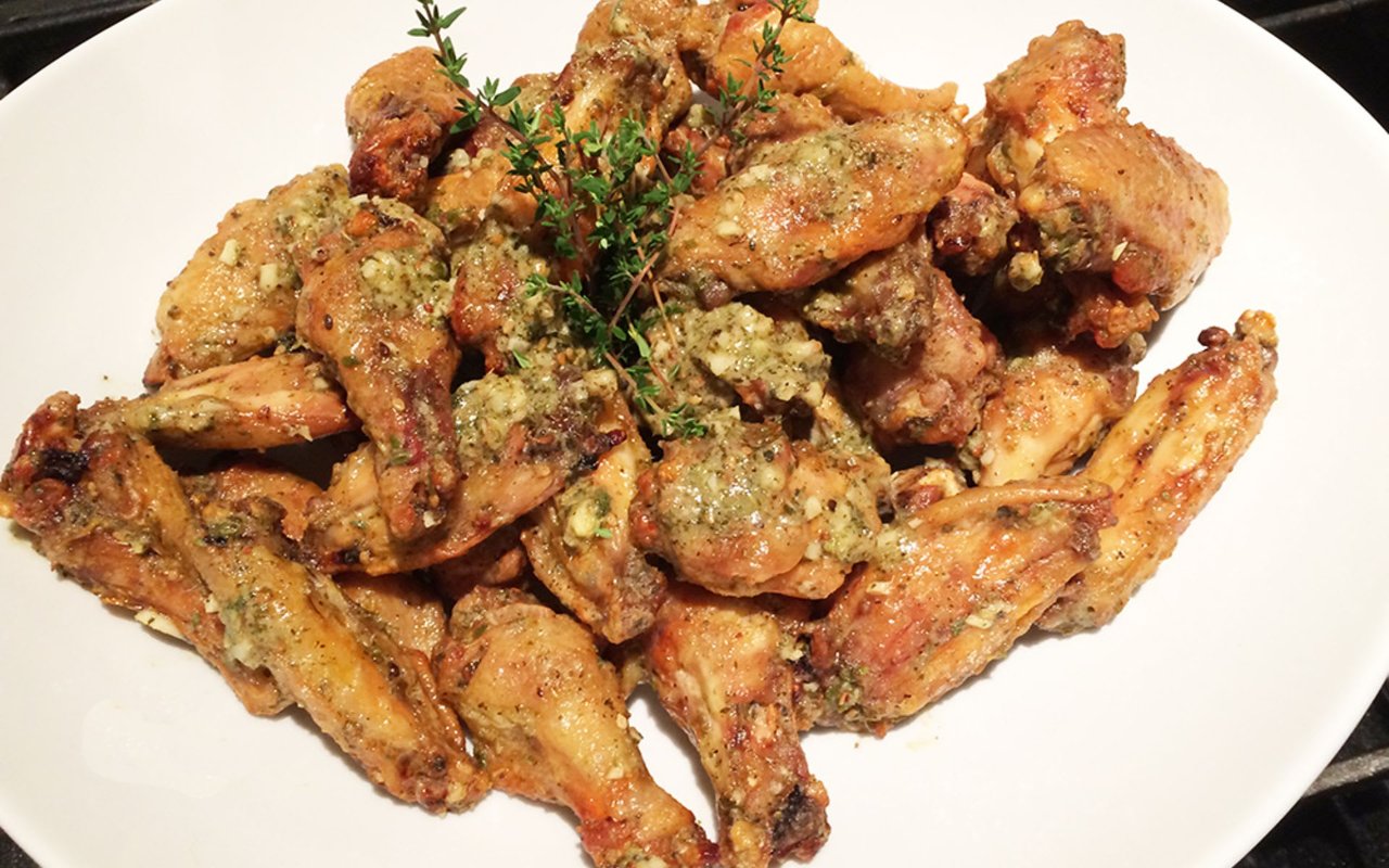 Crispy Za’atar Chicken Wings