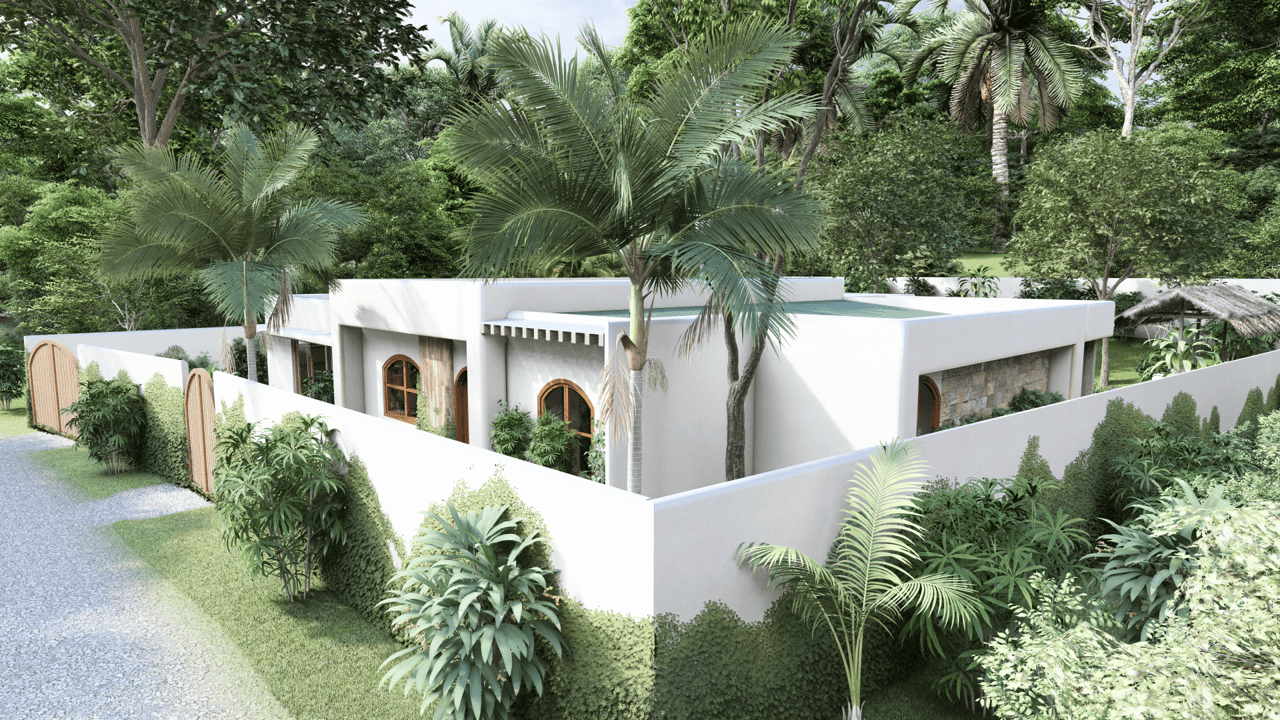 Pre-Construction - Casa Pantera, in the Hills of Uvita. 