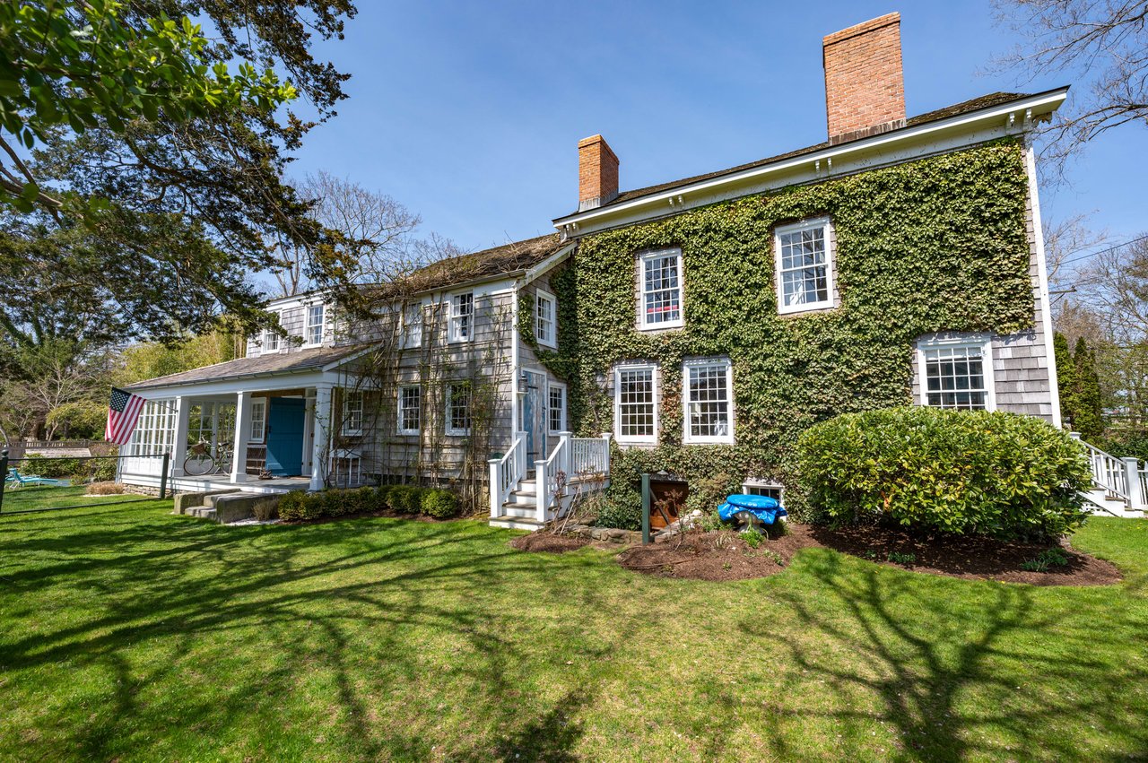 18th Century Designer Residence in Sag Harbor Village