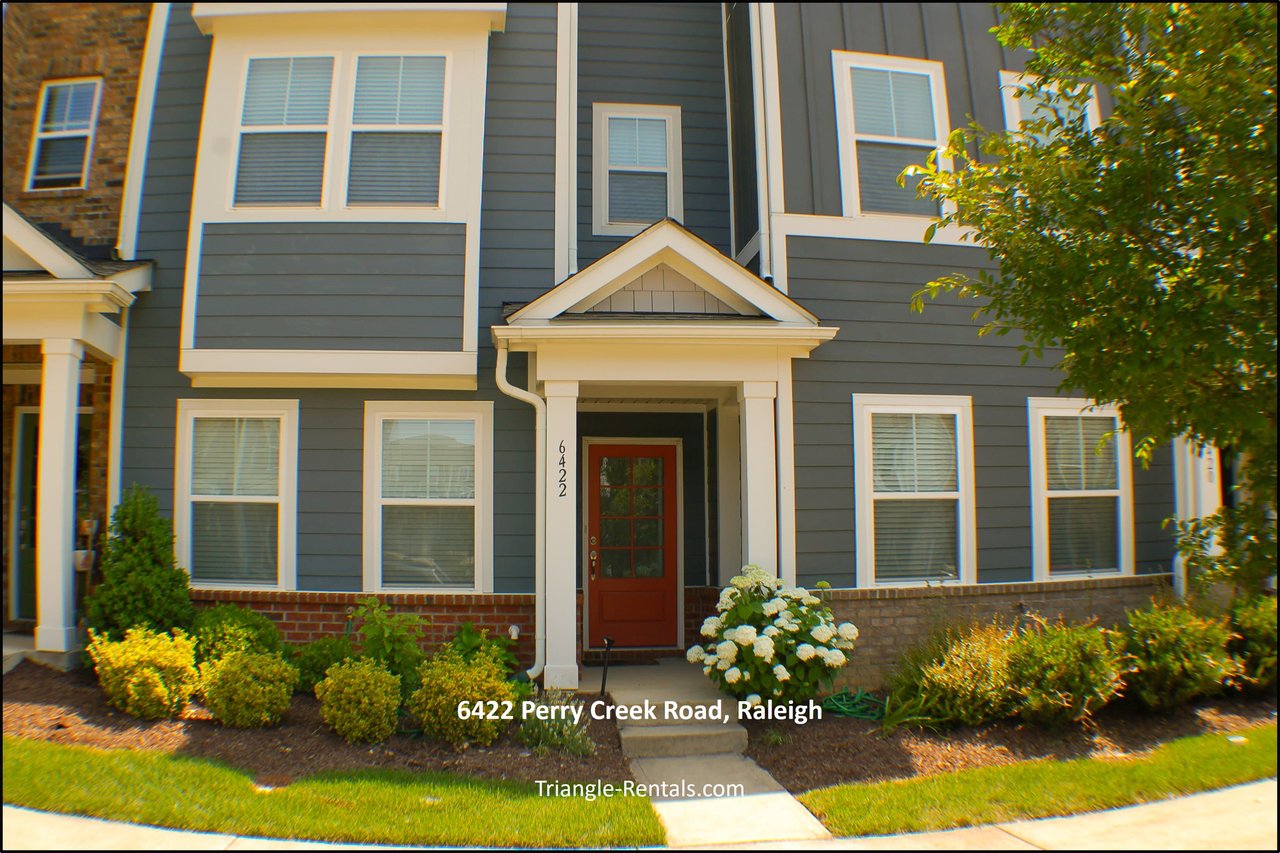 3 Bedroom Townhome in North Raleigh