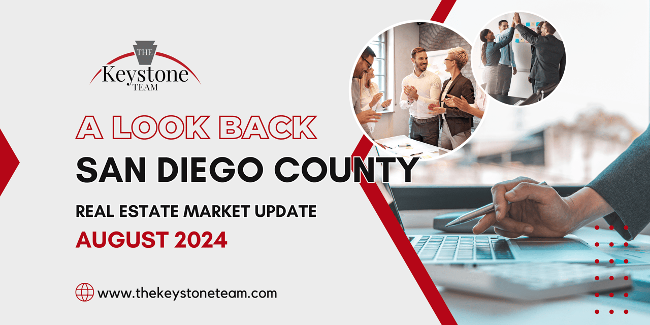 San Diego County Real Estate Market Update - August 2024