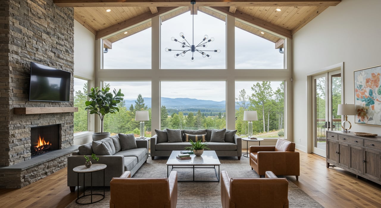 Hot Home Trend: Black Window Trim