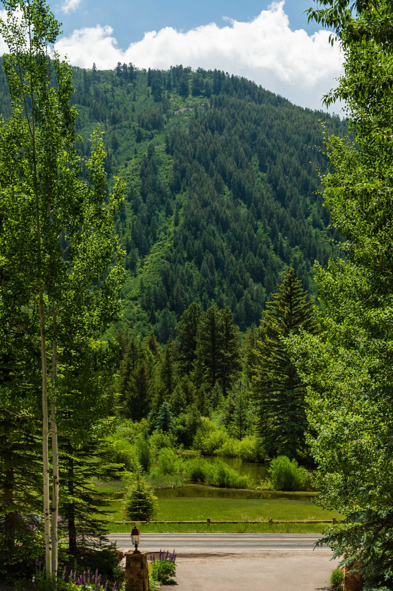 Located Along the Roaring Fork River in Aspen 