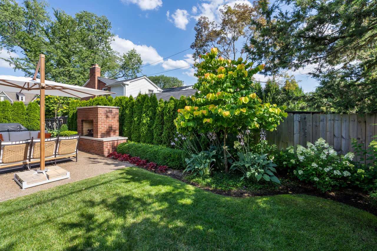 Private Patio with Charming Curb Appeal