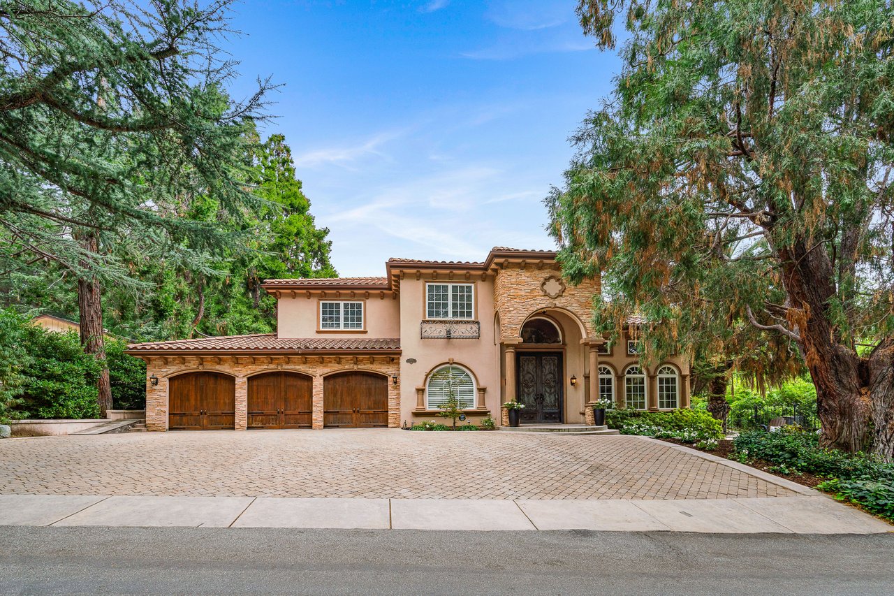 Home of the Week: Stunning Mediterranean Luxury Home Located on Fairmont Avenue, La Cañada