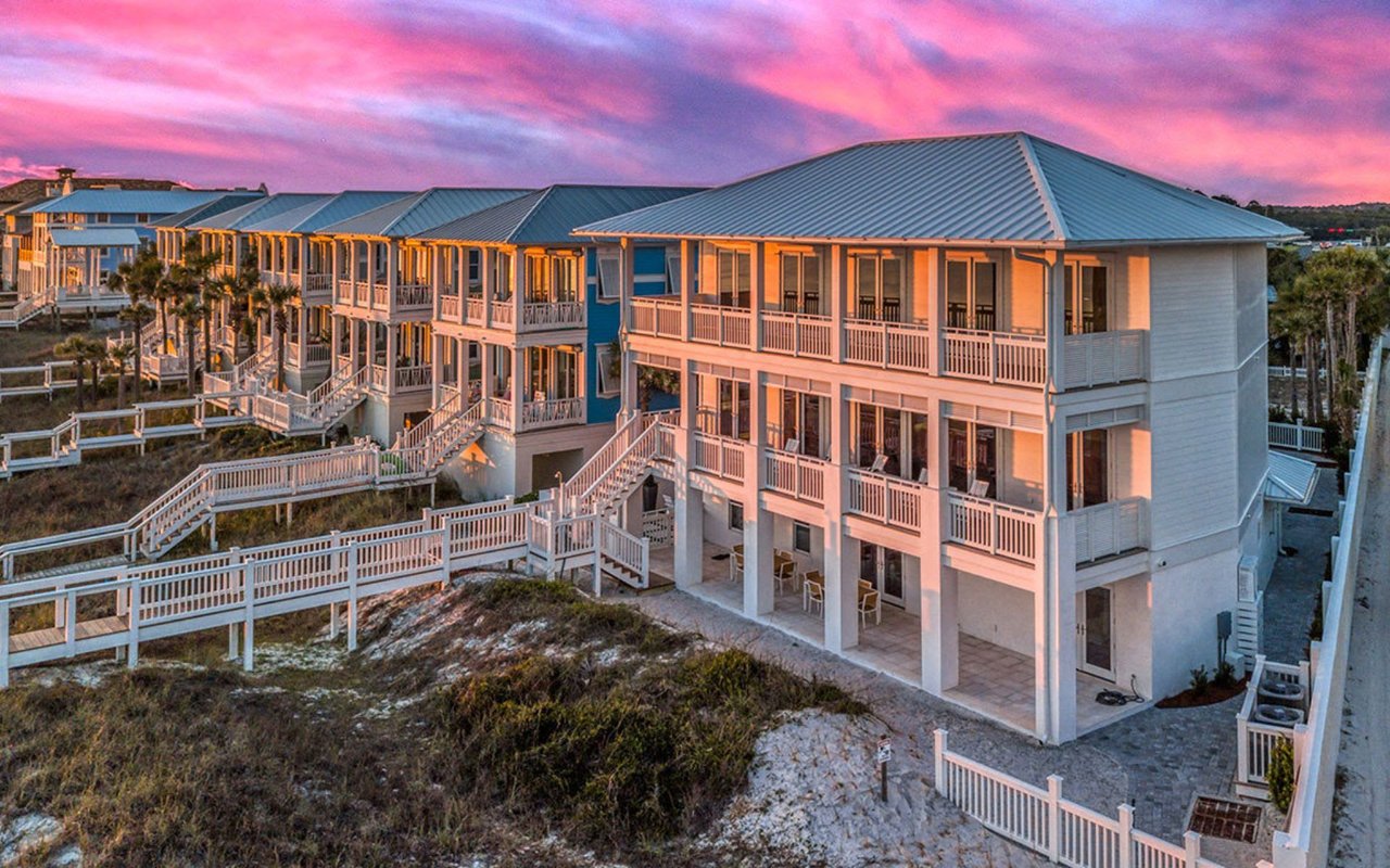 A NEW CONSTRUCTION BEACH HOUSE IN A GATED COMMUNITY NEAR PANAMA CITY, FLORIDA