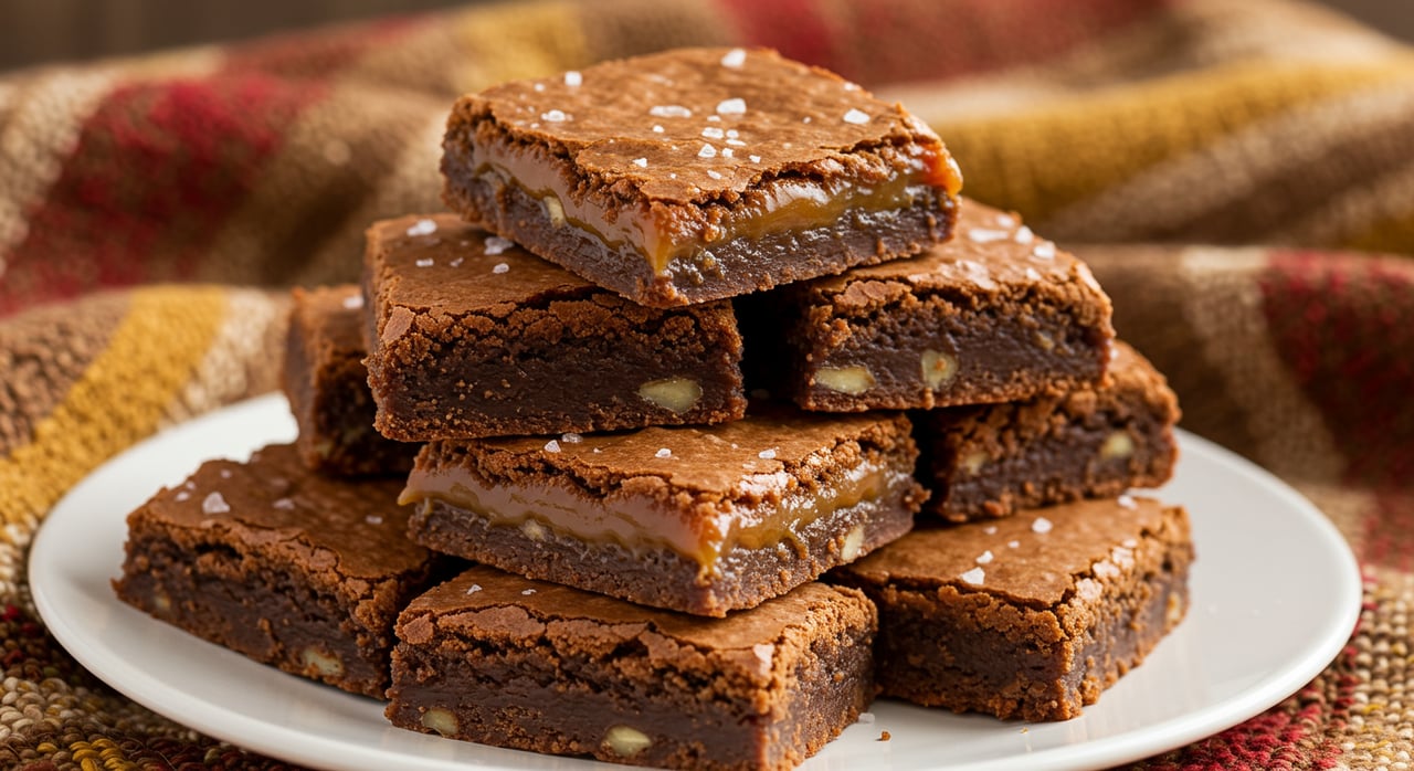 Holiday Obsession: Salted Caramel Brownies