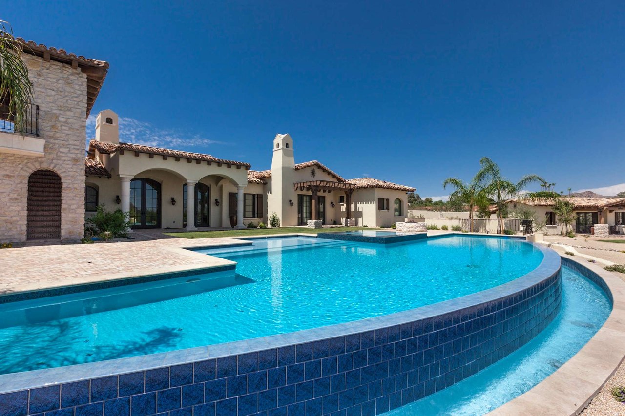 Mediterranean retreat nestled in the heart of Paradise Valley, AZ