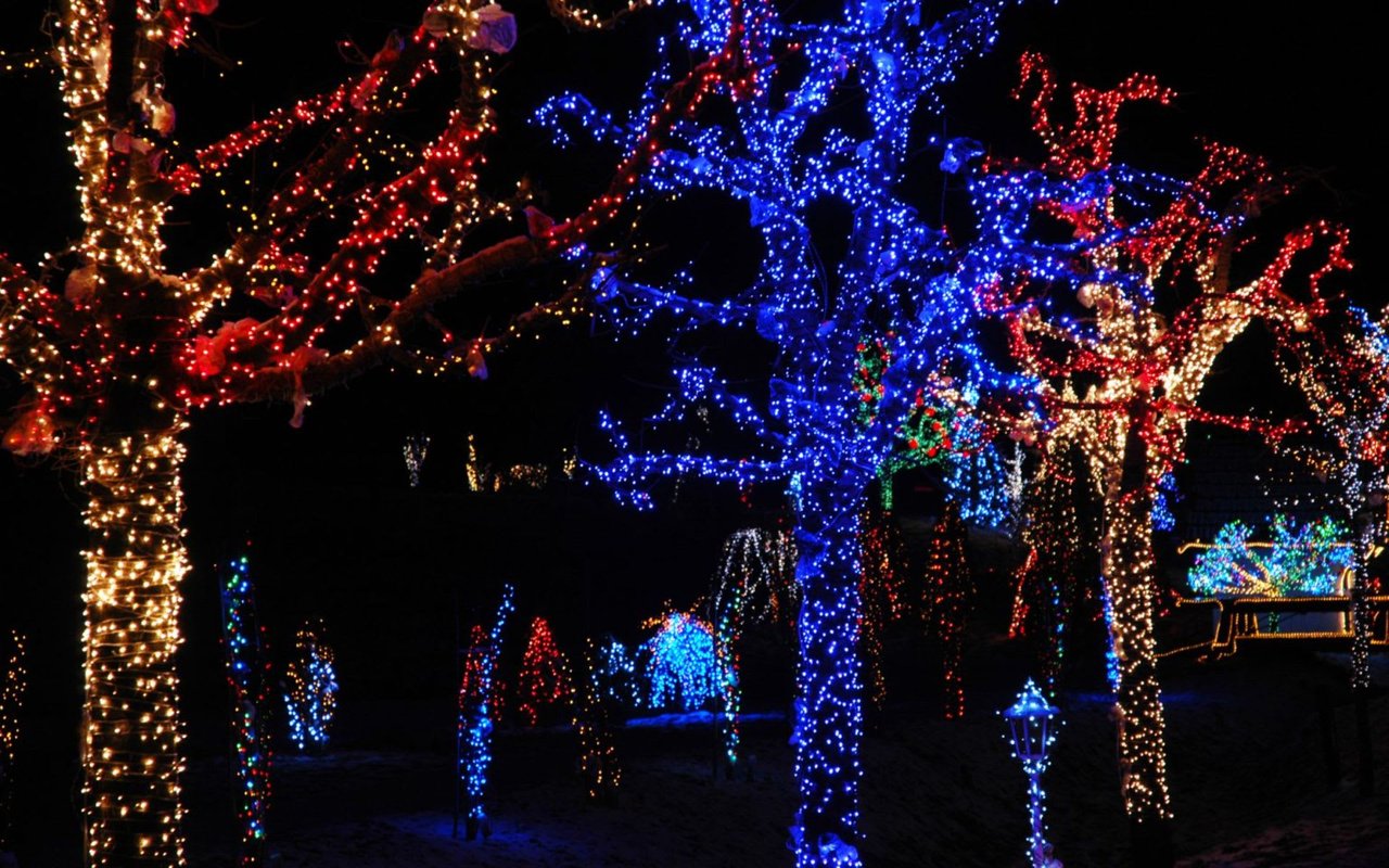 Where to See Holiday Light Displays in Indy