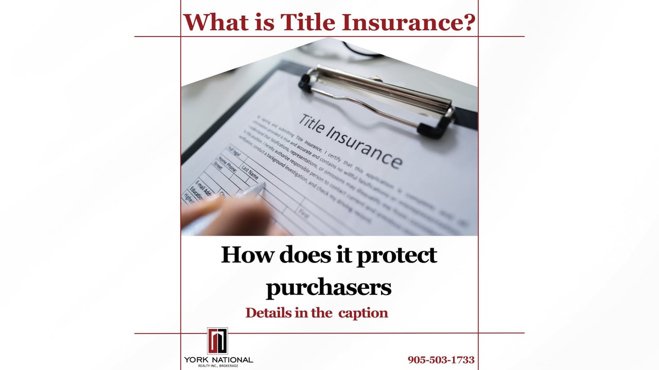 What is Title Insurance? 