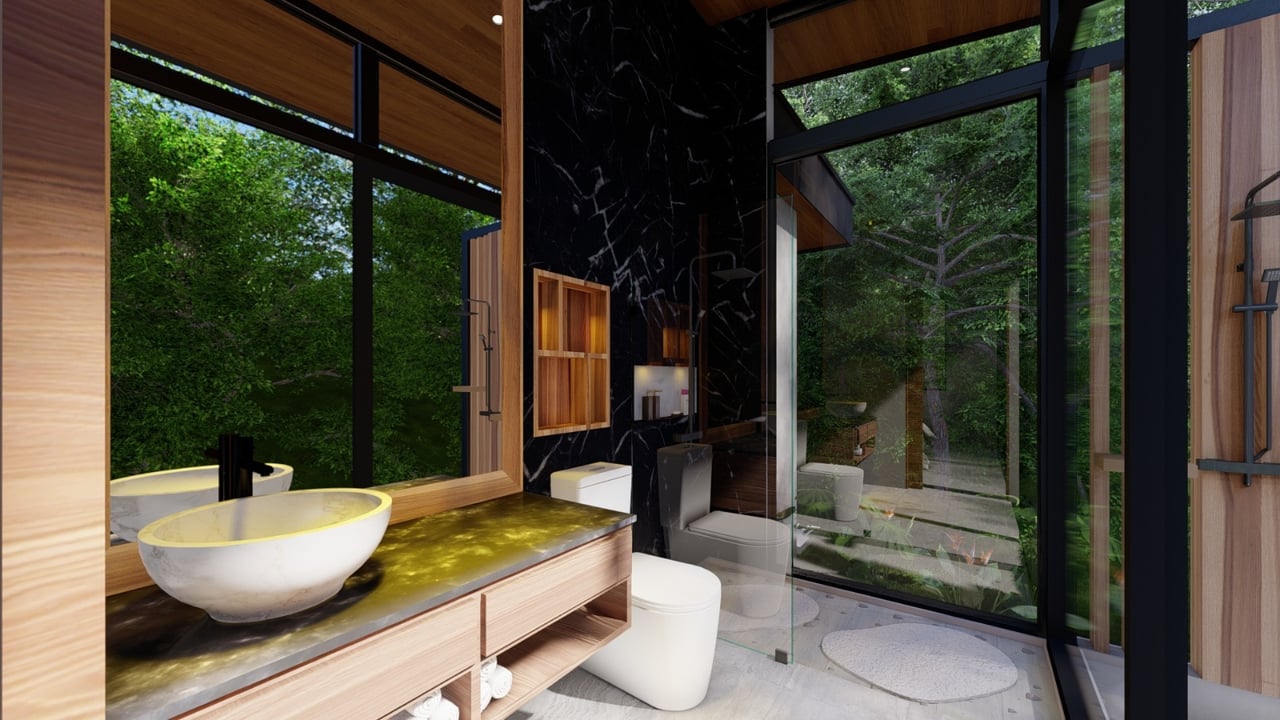 Architectural Oceanview Estate, Dominical, Puntarenas